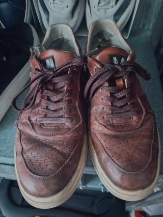 Zapatillas Martinelli Piel Marrón Hombre
