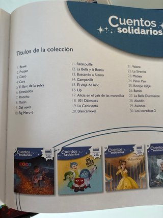 Libros de tapa dura disney