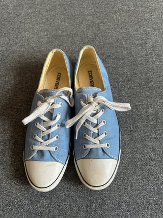 Converse Light Ox Trainers • Carolina Blue • 41