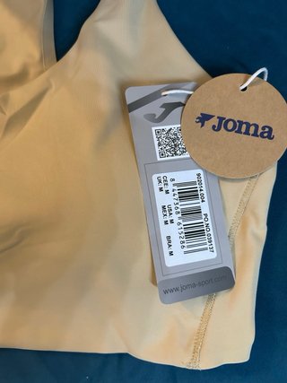 Sujetador deportivo Joma beige talla M
