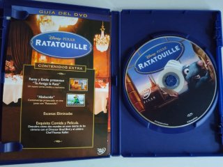 DVD Ratatouille Disney Pixar Español
