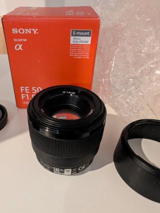 Objetivo Sony FE 50mm f/1.8 E-mount Full-Frame