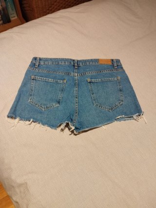 Shorts vaqueros desgastados Brownie
