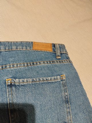 Shorts vaqueros desgastados Brownie