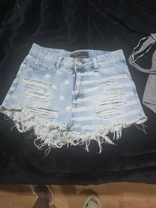 Conjunto Top y Shorts Estrellas