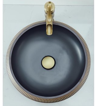Lavabo cerámico redondo NATURFLAIR FCH433