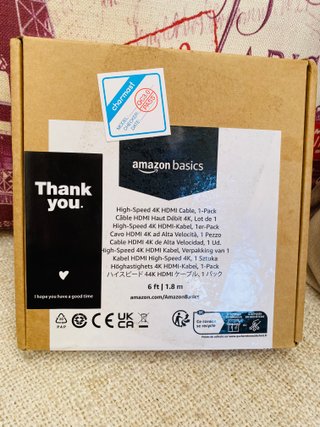 Cavo HDMI Amazon Basics 4K 1,8m
