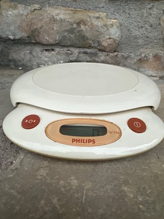 Báscula de cocina Philips digital
