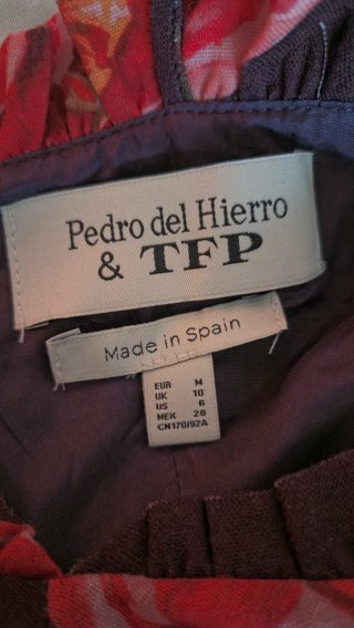 Vestido Pedro del Hierro by TFP floral