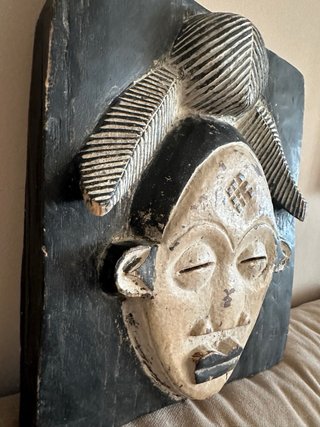 Ventana africana Punu (Gabon) Madera
