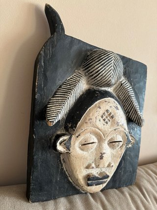 Ventana africana Punu (Gabon) Madera