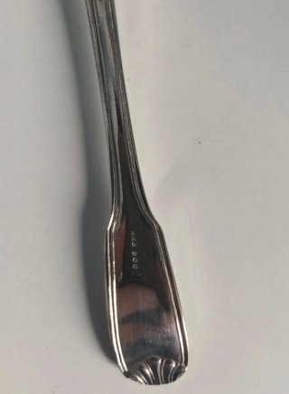 Set 12 Cucchiaini Argento 800 Vintage