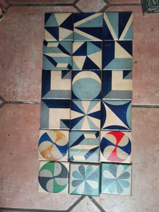 Maioliche Gio Ponti 1948 26 pezzi diversi