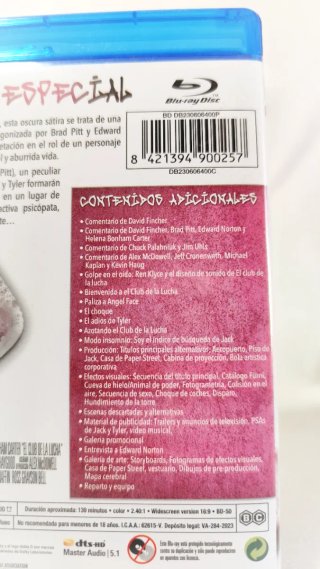 Fight Club / El Club de la Lucha - Blu-Ray