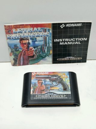 Lethal Enforcers Sega Mega Drive Konami