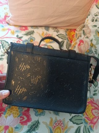 Bolso Infantil Harry Potter Negro y Dorado
