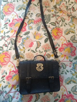 Bolso Infantil Harry Potter Negro y Dorado