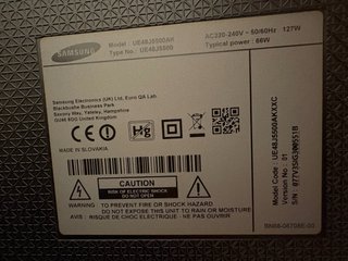 Smart TV Samsung 55 Negra
