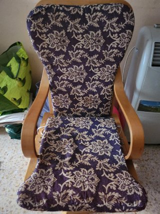 Sillón y Mecedora de Madera