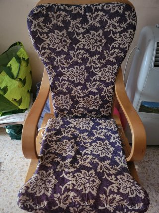 Sillón y Mecedora de Madera