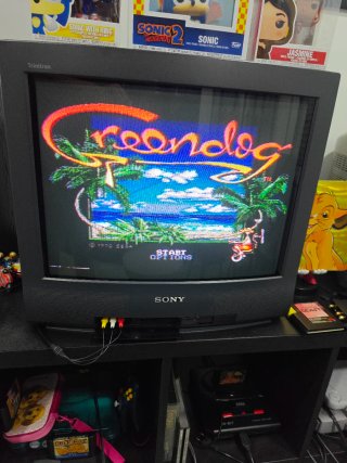 Greendog Mega Drive