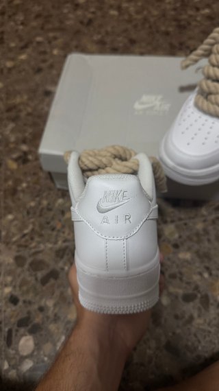 Cordones Gruesos para Air Force 1 Beige