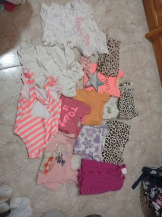 Lote de 36 prendas Ropa Niña Tallas Varias