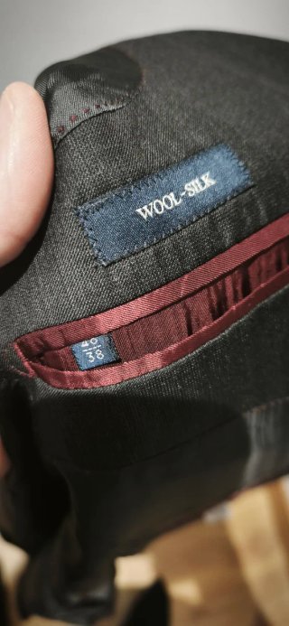Traje Massimo Dutti Gris