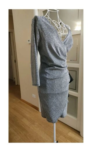 Abito corto glitter  donna S