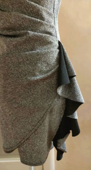 Abito corto glitter  donna S