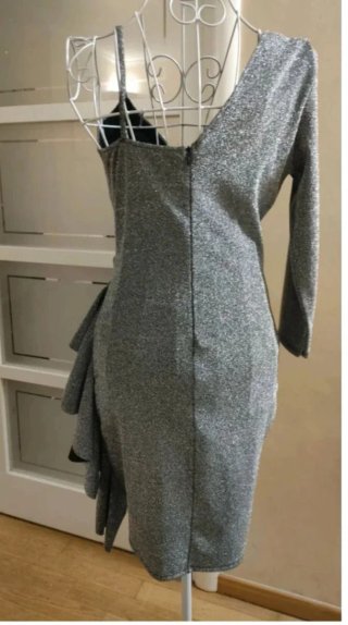 Abito corto glitter  donna S