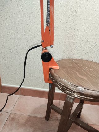 Flexo FASE naranja vintage años 60