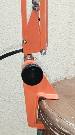 Flexo FASE naranja vintage años 60