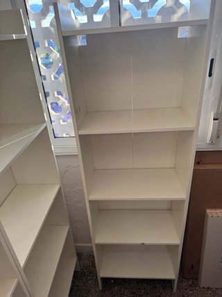 Estantería blanca