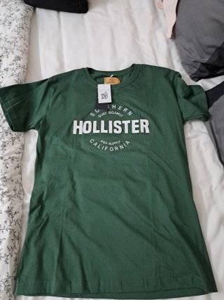 Camiseta Hollister Verde