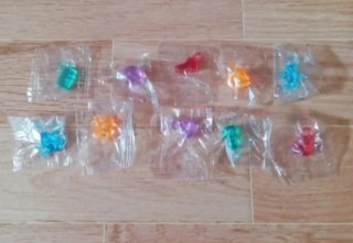 Lote 10 figuritas "chupetes" años 80/90 Sin abrir!