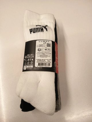 Lote 3 calcetines Puma Kids Crews 35-38