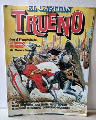 Cómic el capitán trueno lote