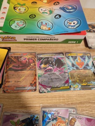 Lote 🇪🇦 cartas primer compañero sinnoh pokemon