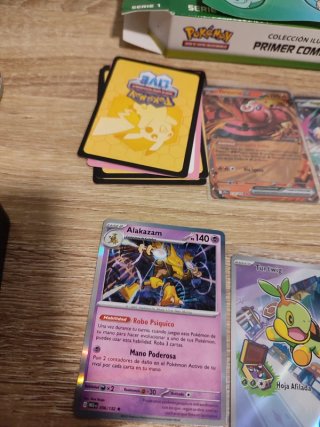 Lote 🇪🇦 cartas primer compañero sinnoh pokemon