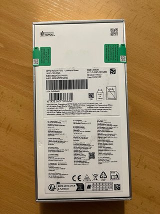 Oppo Reno14 F 5G Plata
