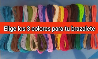 Brazalete blanco.