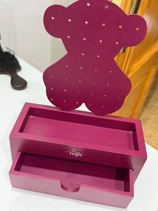 Joyero Tous Oso Rosa con Cajón