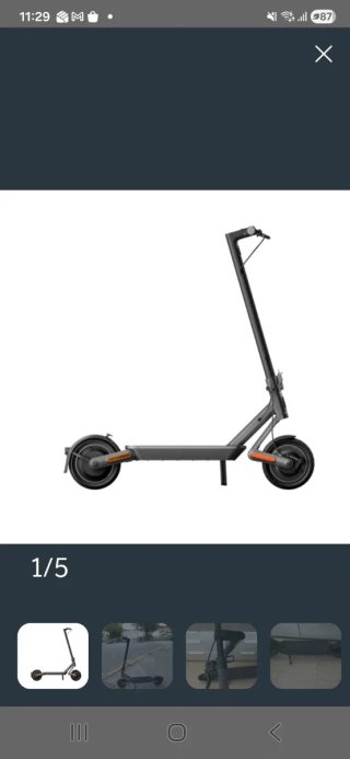 Patinete Eléctrico Negro XAOMI 4 ULTRA
