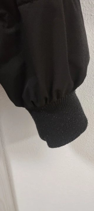 Abrigo/Chaqueta de plumas negro