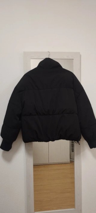 Abrigo/Chaqueta de plumas negro
