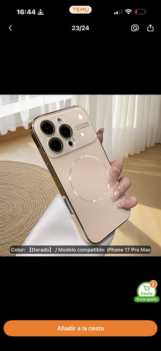 Funda iPhone 17 pro max