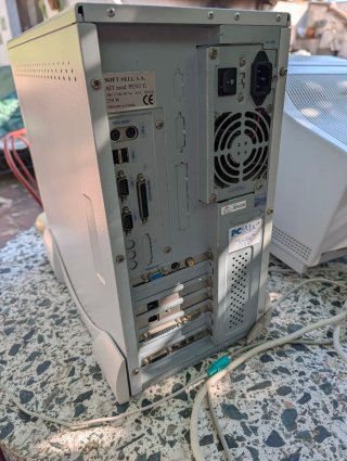 Ordenador PC Antiguo Beige/Blanco
