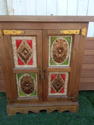 Mueble recibidor taquillon antiguo madera