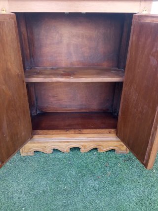 Mueble recibidor taquillon antiguo madera